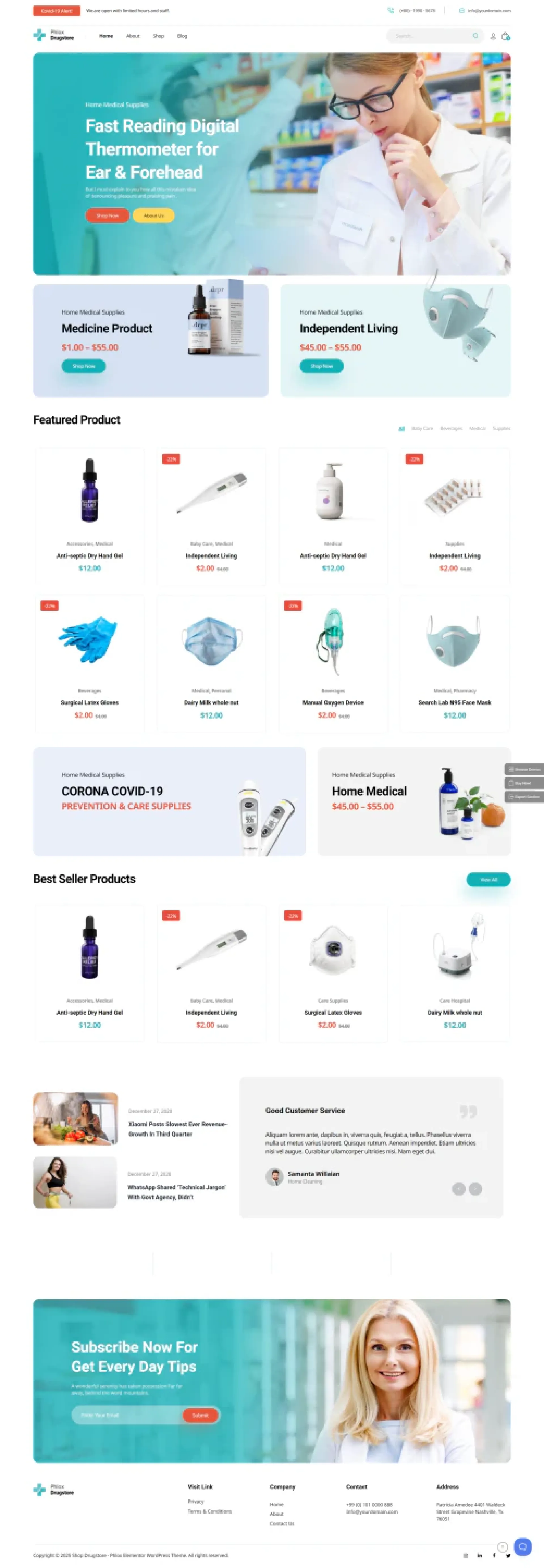 Pharmacie en Ligne et Boutique de Produits de Santé