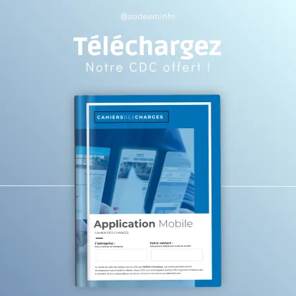 Télécharger un cahier des charges pour une application mobile - FR
