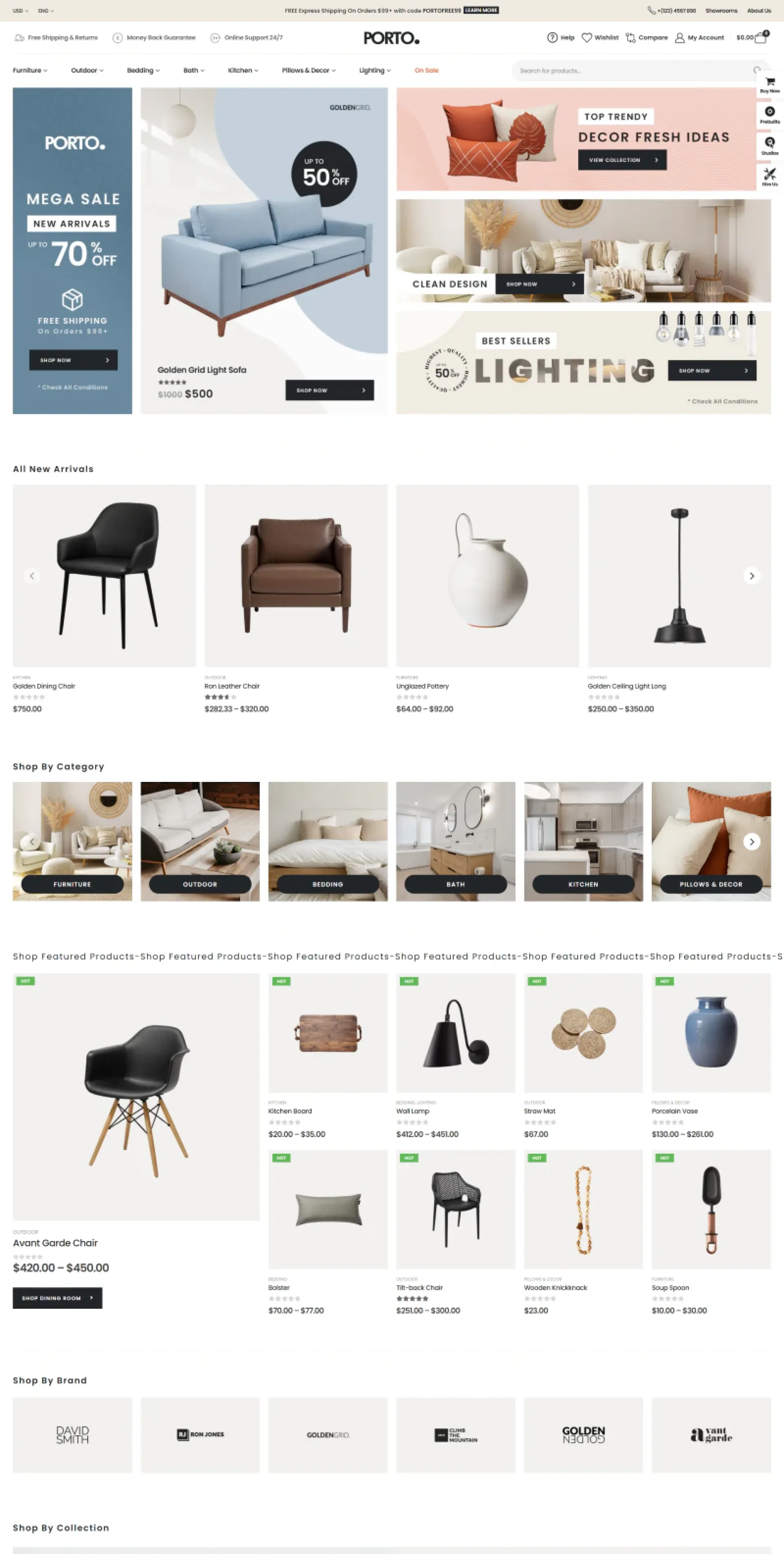 Thème WordPress Porto Business & WooCommerce